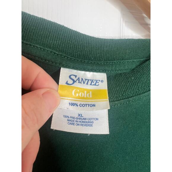 Santee Gold Men's Michigan State Spartans MSU Vintage Green T-Shirt Size XL - Picture 5 of 8